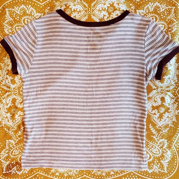 Red Striped Tee - Picture 2 of 3